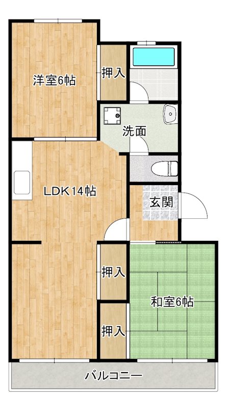 セルサス21  間取り
