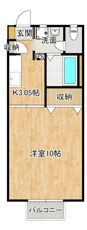 アンジェリーク  間取り