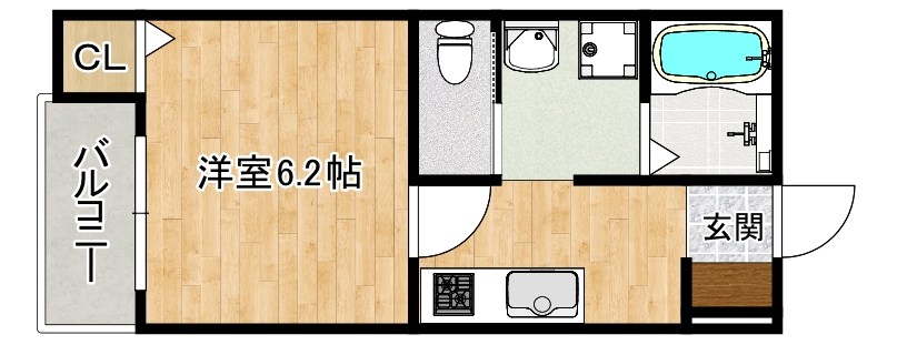 ヴィルシーナ太宰府 間取り