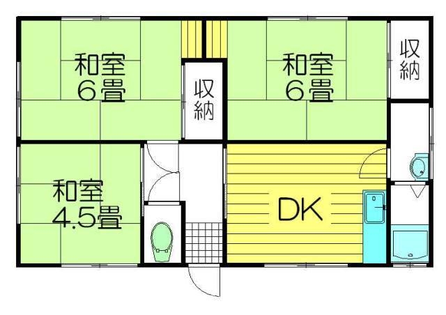 早野貸家 間取り