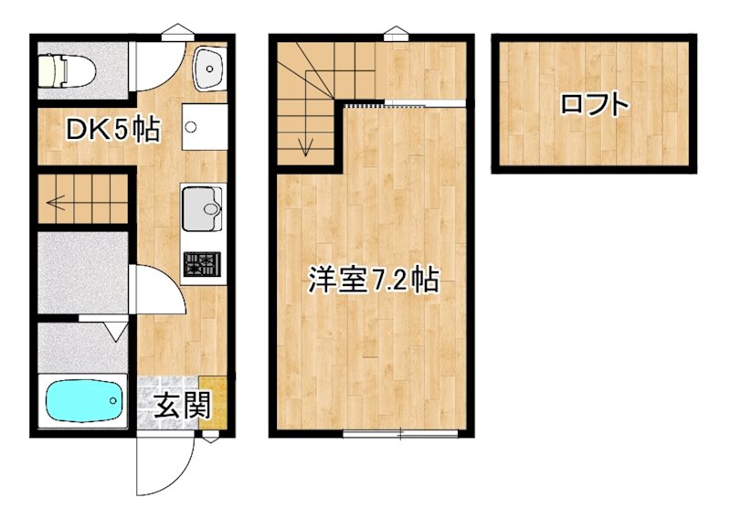 ジラソーレK  間取り