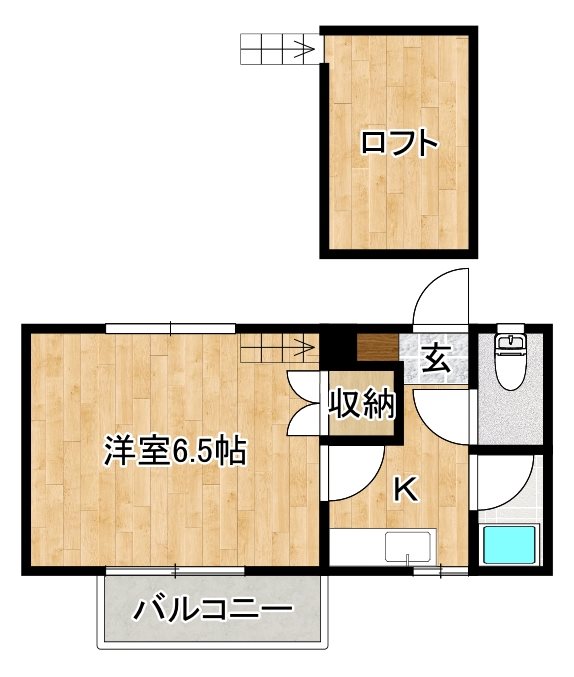 エルメゾン二日市C 間取り