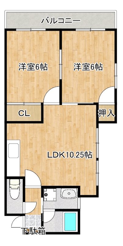 Ｊヒルズ高見 間取り