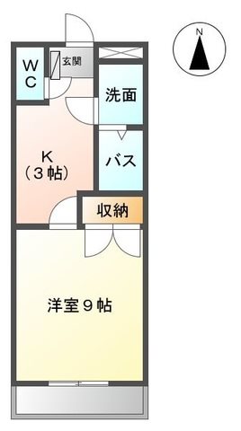 アンビションⅡ 間取り