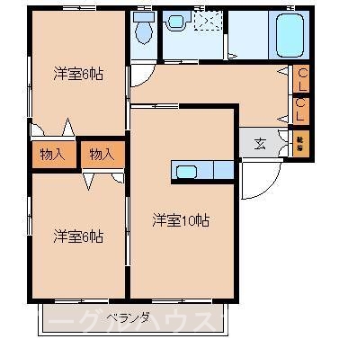 メゾンフィーユ　I 間取り