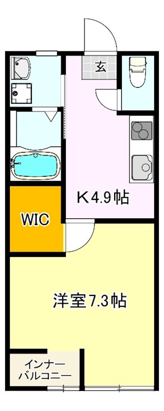 スフィーダⅠ 間取り