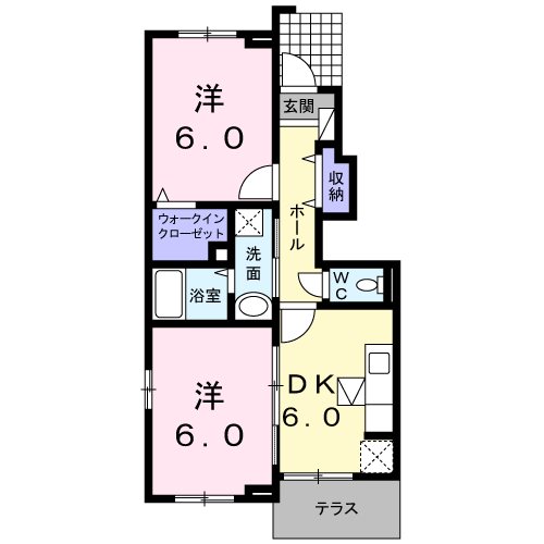 プリムローズＡ 間取り