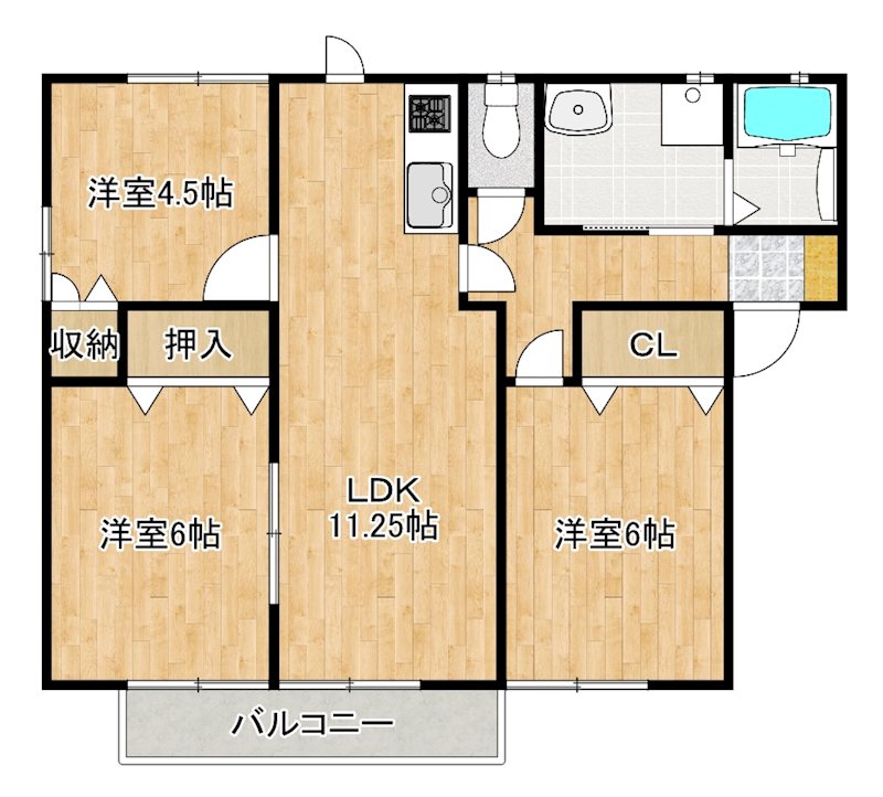 エランドール 間取り