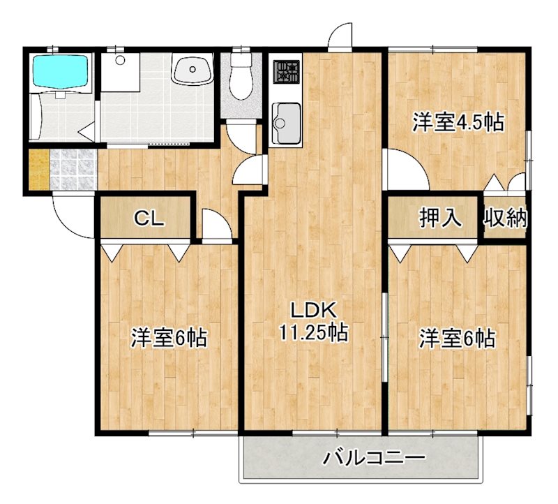 エランドール 間取り