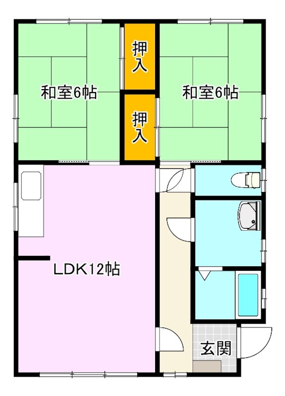 下村借家 間取り