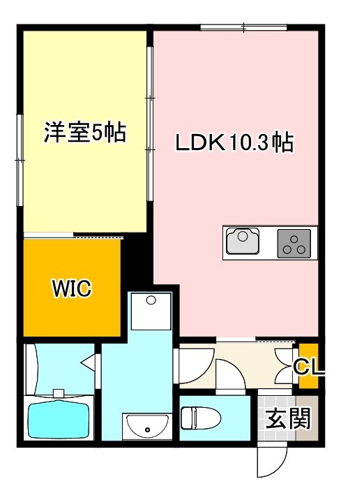 K-ideal　TOSU　Ⅱ　B棟 間取り