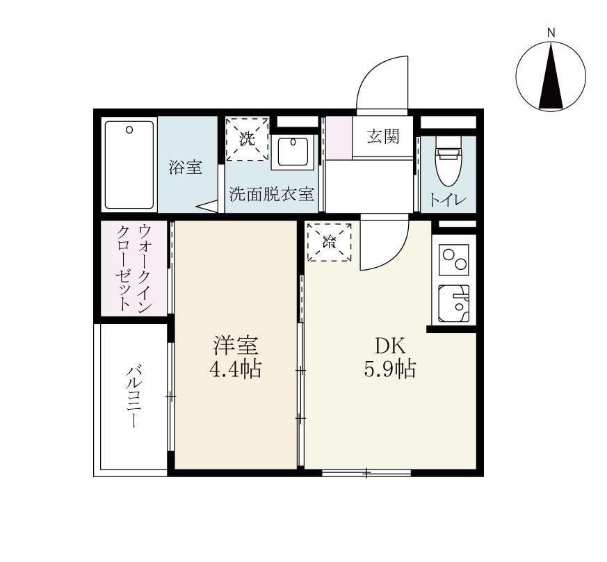 BRAVE BASE 爽 間取り