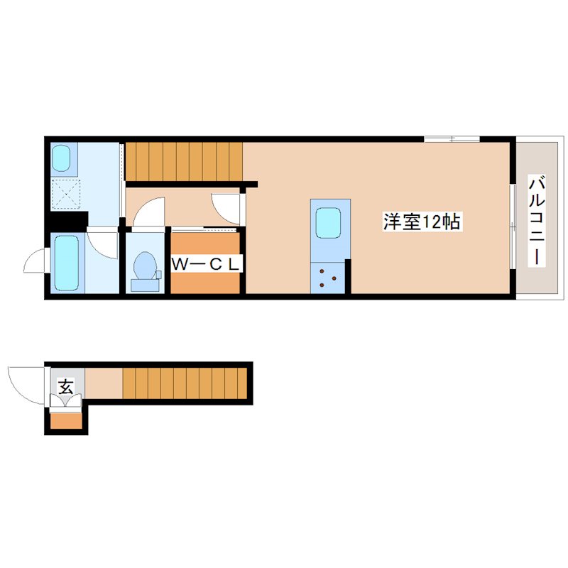 シャーメゾンタウン筑紫C棟 間取り