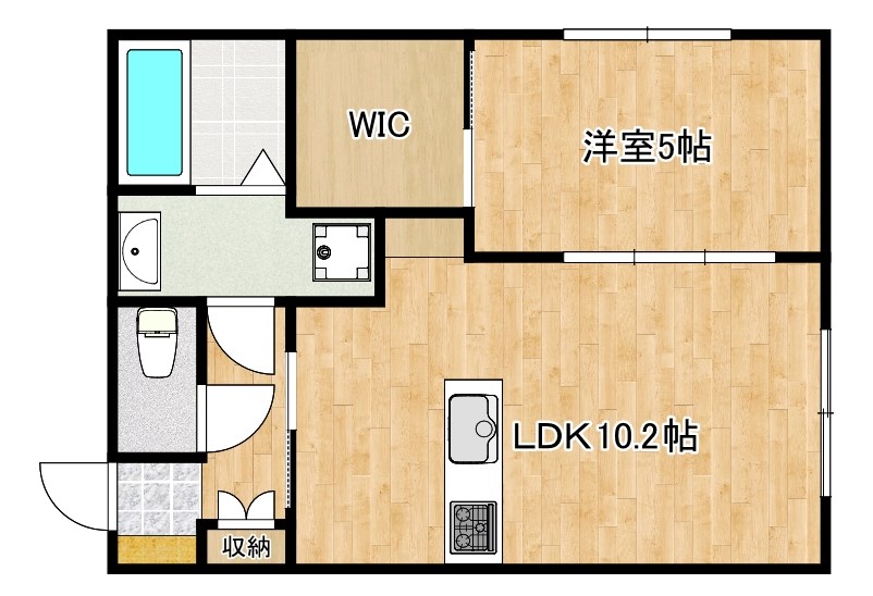 エスペリアスクエア鳥栖 間取り