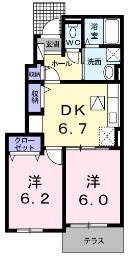ソレアードＭ.Ｒ 間取り