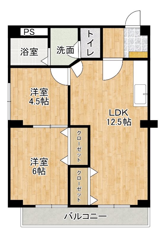 コーポ中島 間取り