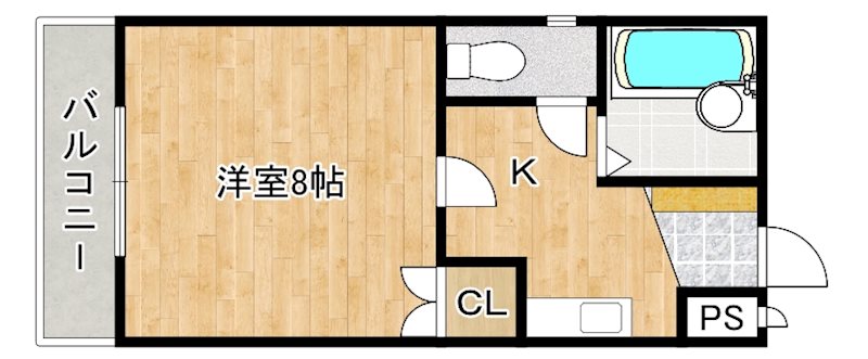 サバービア都府楼 間取り