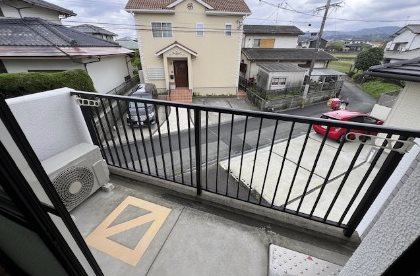サバービア都府楼 ベランダ