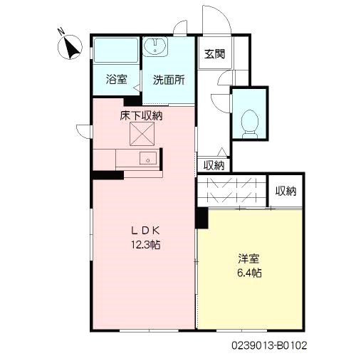 グランディール弐番館 間取り