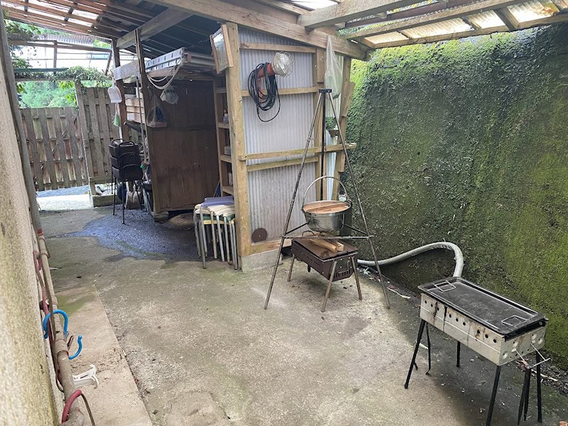 玖珠貸別荘 ベランダ