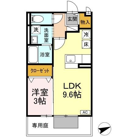 アモーレ五条 間取り