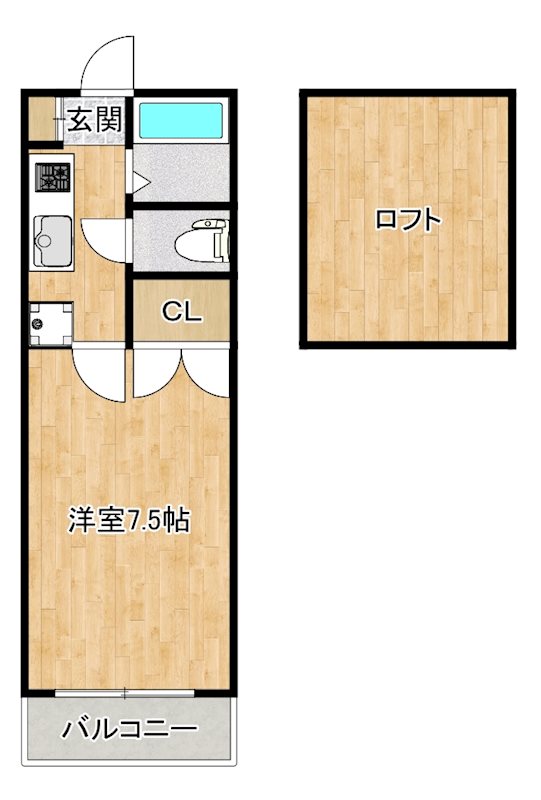 メゾン　ヴィニョーブル 間取り