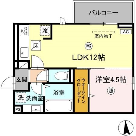 Augusta 間取り