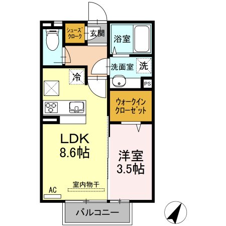 ルーチェ・チアラ  間取り