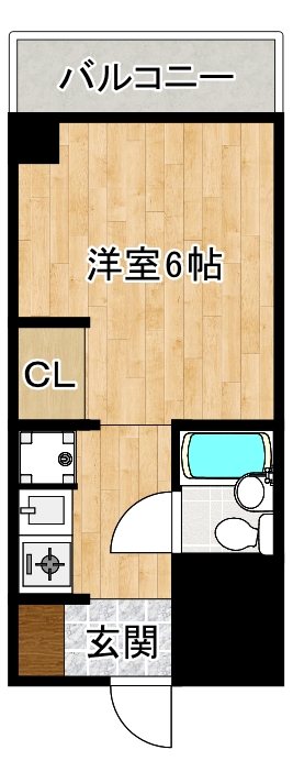クリーンハイツ 間取り
