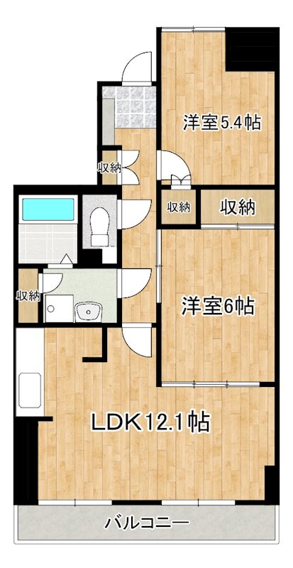 フローラルマンション 間取り