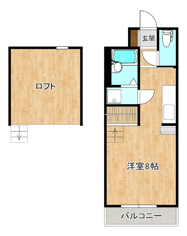 SHANT北野 間取り