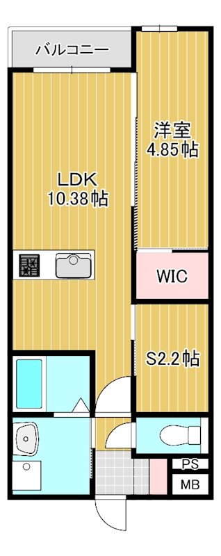 LIFEFIELD小郡Ⅱ 間取り