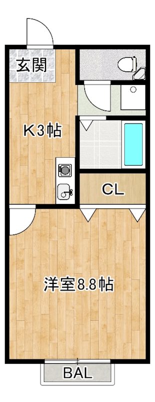 サンロードスⅠ 間取り