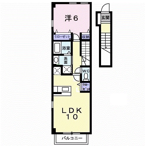 ポラリス壱番館 間取り