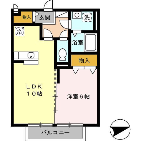 リーベン　ルーチェⅡ 間取り