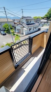 シャトルかきもとＡ  ベランダ