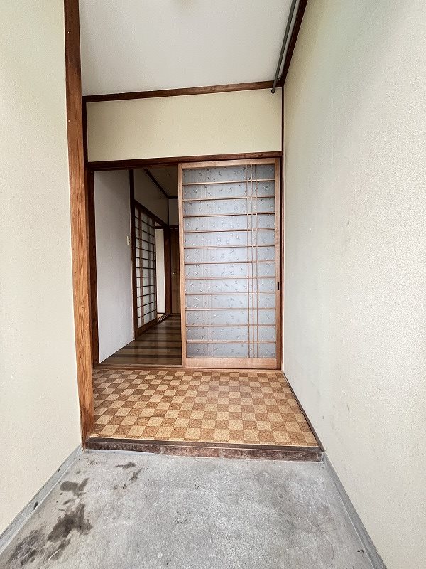 中尾山ハイツ 玄関