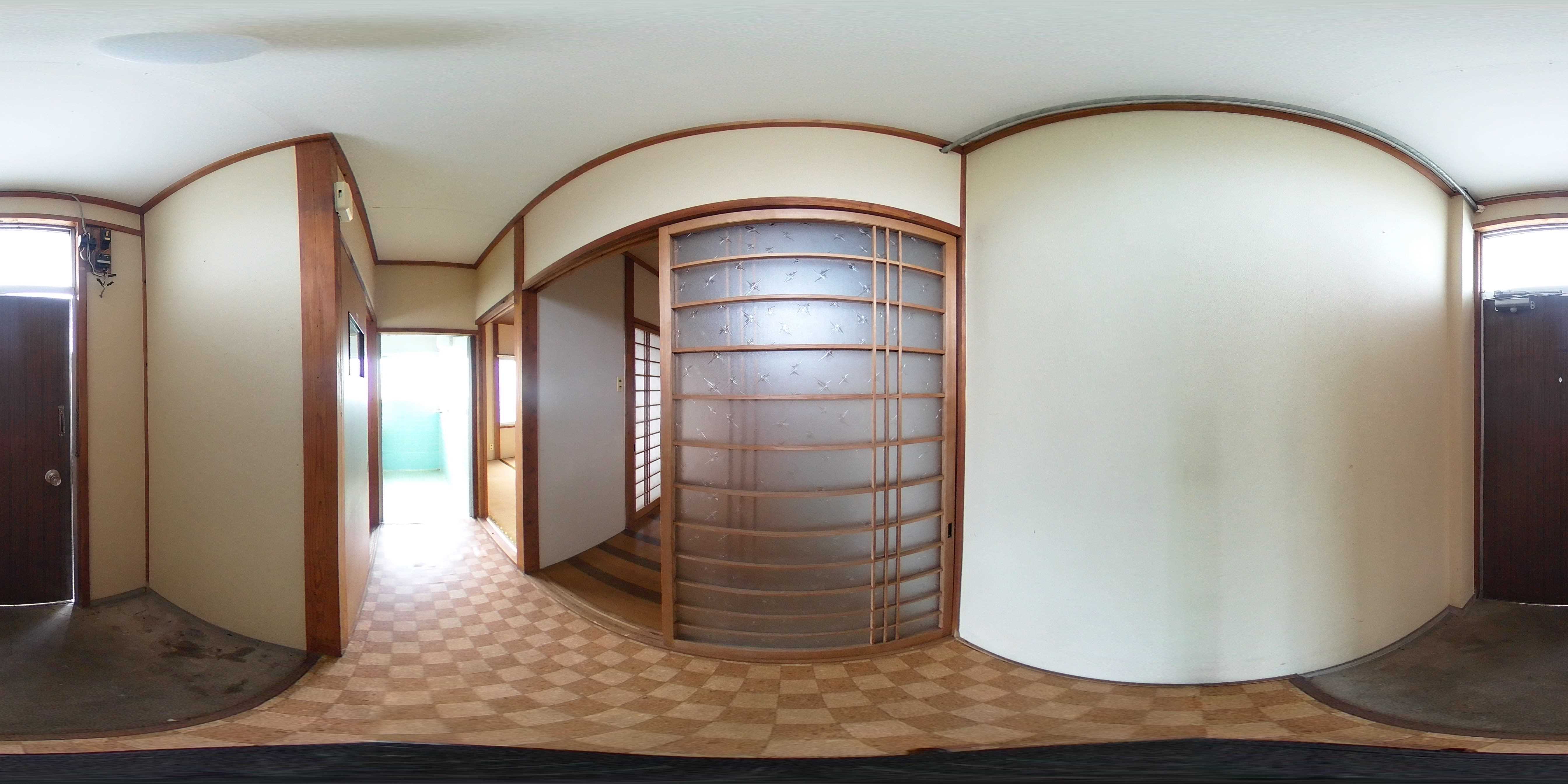 中尾山ハイツ 玄関