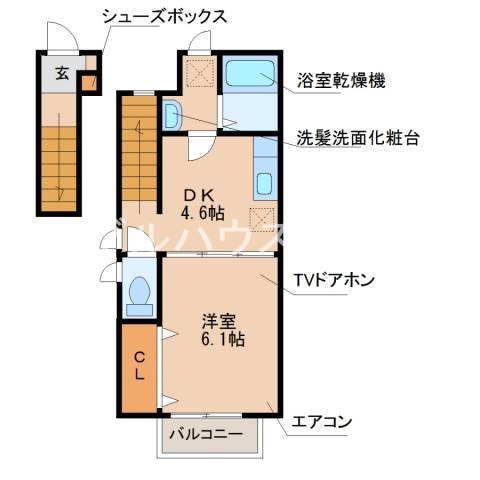 グリーンビラⅡ 間取り