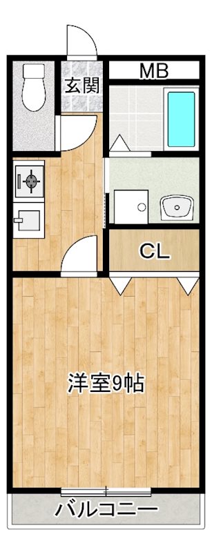 サンパーク朝倉 間取り