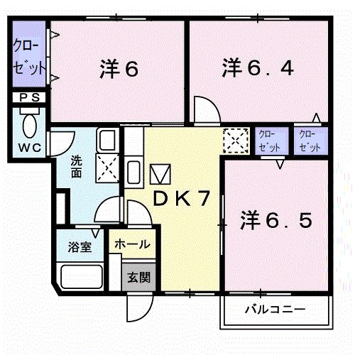 サファイアンエレガンスＤ 間取り