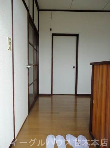小川アパート 玄関