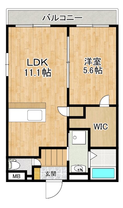 ソフィア21合川 間取り