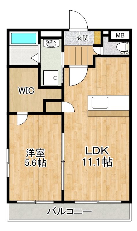 ソフィア21合川 間取り