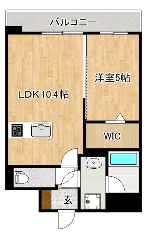 イーハトーブ櫛原 間取り