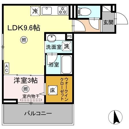 D－ROOM＋西町 間取り