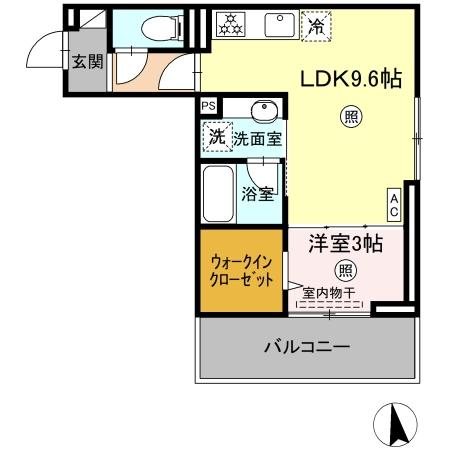 D－ROOM＋西町 間取り