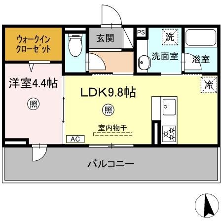D－ROOM＋西町 間取り