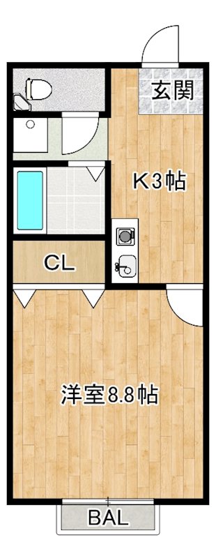 サンロードスⅠ 間取り