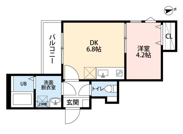 Ｃｈｅｒｉｍ試験場前１ 間取り
